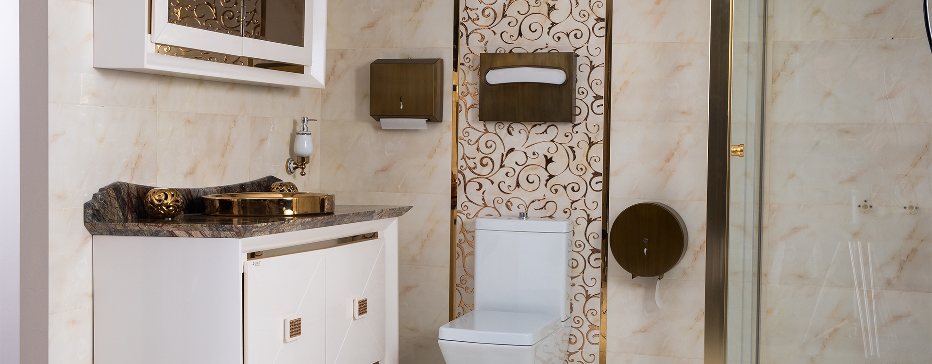 Exclusive Gold Antique Bathroom Dispensers Vellora Series . . .